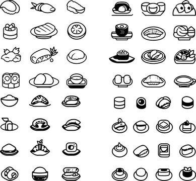 sashimi sushi raw fish Japanese cuisine seafood food icon thin slices fresh fish food design food art tuna sashimi salmon sashimi sashimi platter food styling food presentation sashim