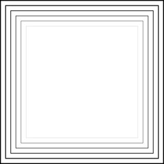 Obraz premium Square lines gradient geometric pattern