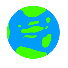 Earth planet vector