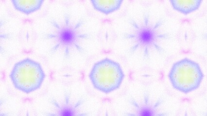 Abstract Radiant Burst with Soft Grain Texture, Symmetrical Glow Pattern in Psychedelic Style,...