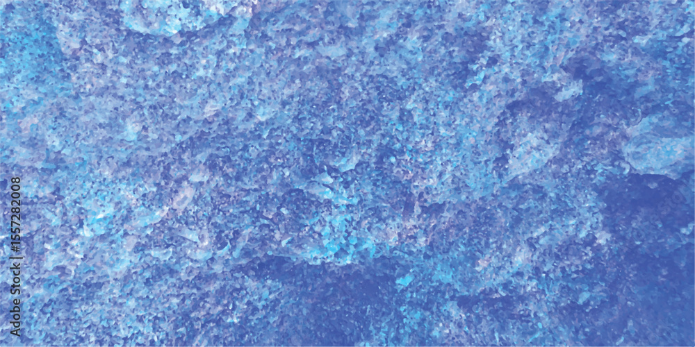 Poster Abstract blue mosaic background texture with a pixelated gradient effect representing digital art with a rough and uneven surface for creative designs