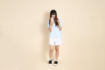 20s Asian Woman in casual clothes