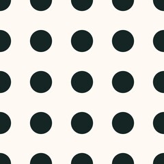 black and white circle pattern