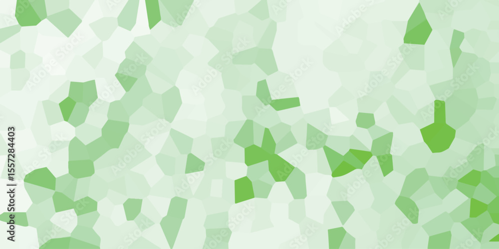 Poster abstract green mosaic pattern a seamless background element suitable for graphic design projects web