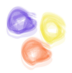 colorful abstract shapes.