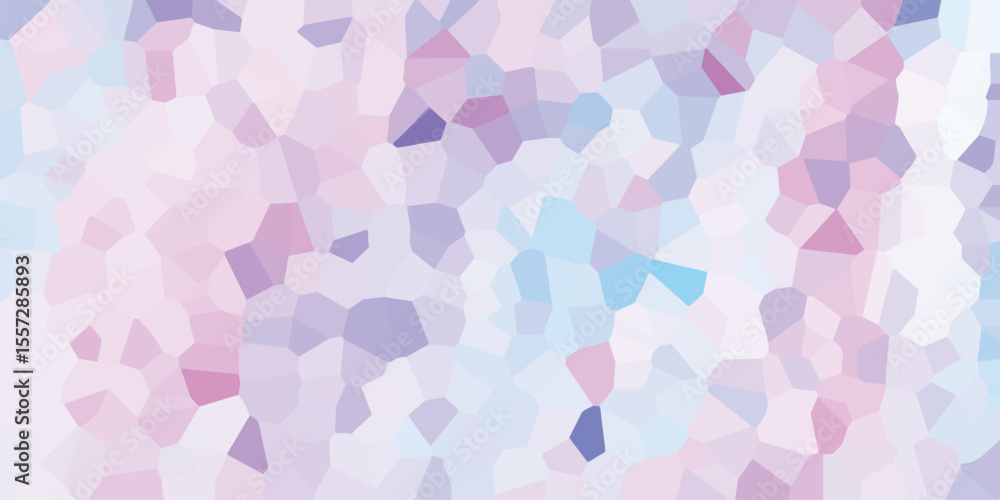 Poster abstract mosaic of pastel hues displaying a beautiful geometric pattern suitable for backgrounds tex