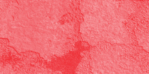 Abstract texture in red with rough surface and imperfections displaying a stone wall effect ideal for backgrounds and design elements