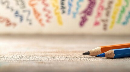 Handwritten Macro Language Diversity with Colorful Pencils