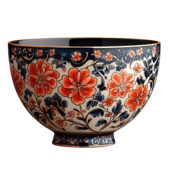 High quality serving bowl isolated on transparent background.