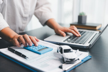 Concept of automobile ownership involves managing expenses such as insurance, tax, and loan...