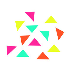 Colorful Triangle Shapes