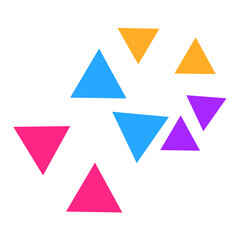 Colorful Triangle Shapes