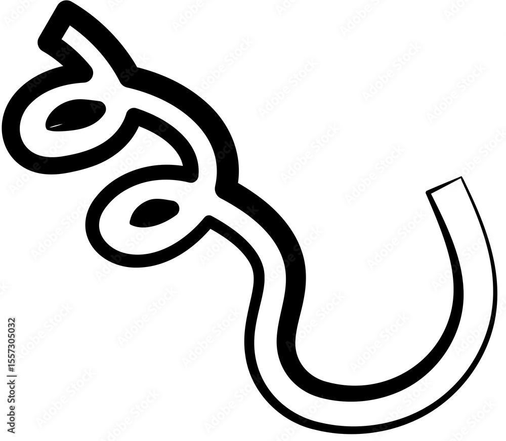 Poster spiral line shape and curve pattern. decoration design