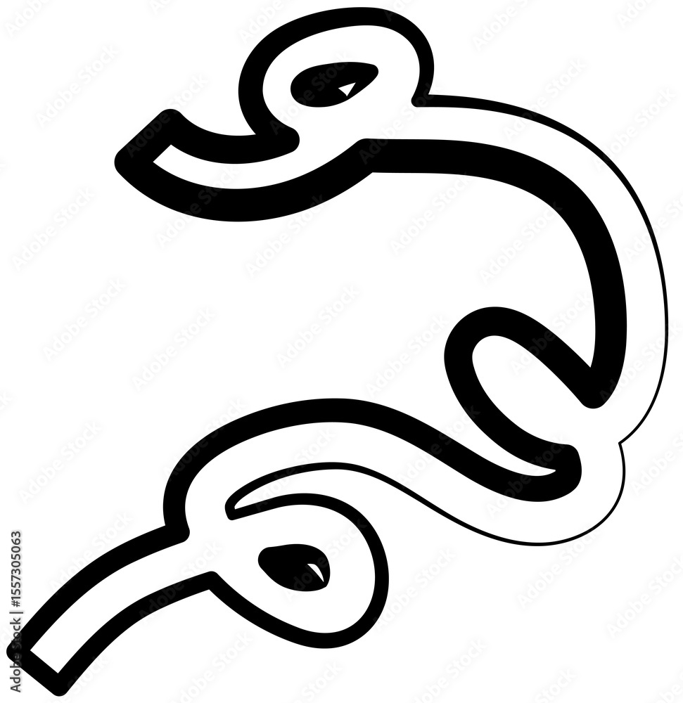 Poster spiral line shape and curve pattern. decoration design