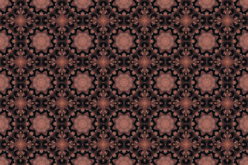 Seamless Fabric Texture Fashion Art Background Geometric Interior Decoration Design Visual Wallpaper Textile Luxury Symmetric Shape Cloth Perspective Endless Tile Digital Graphic Template Pattern.