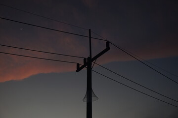 high voltage power lines