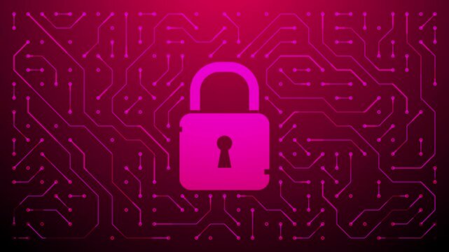 sicurezza informatica, digitale, protezione,  lucchetto, privato
