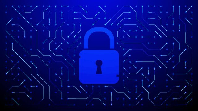 sicurezza informatica, digitale, protezione,  lucchetto, privato