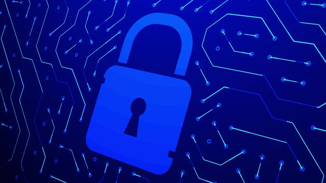 sicurezza informatica, digitale, protezione,  lucchetto, privato