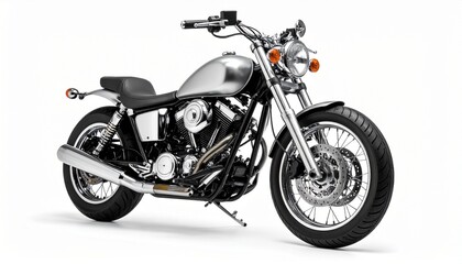 Obraz premium motorcycle isolated on white background