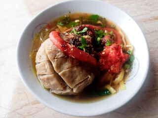 Beef Meatballs. Meatballs are a type of meatball commonly found in Indonesian cuisine.