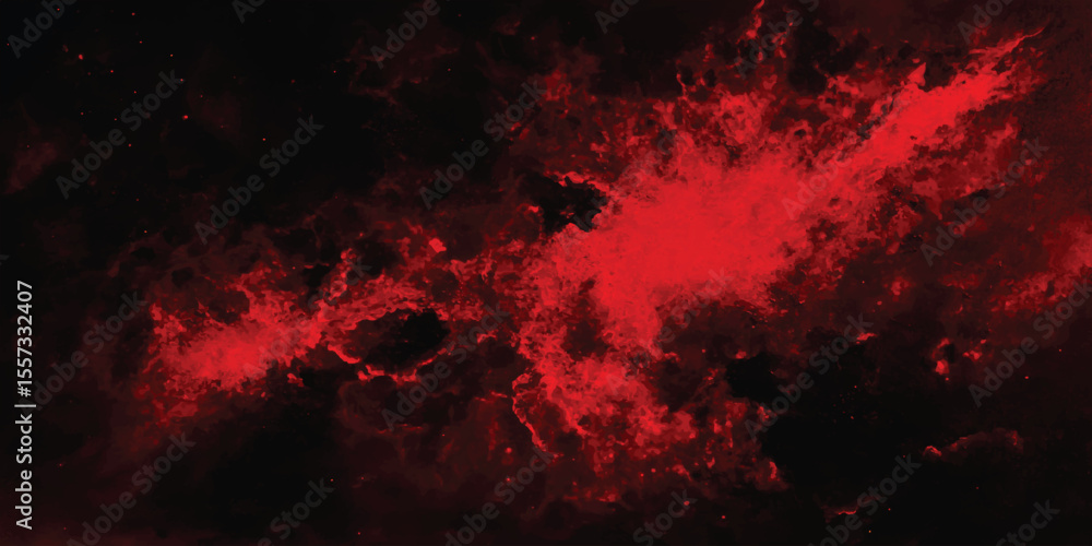 Poster abstract red and black texture background. red grunge horror background banner. abstract background 