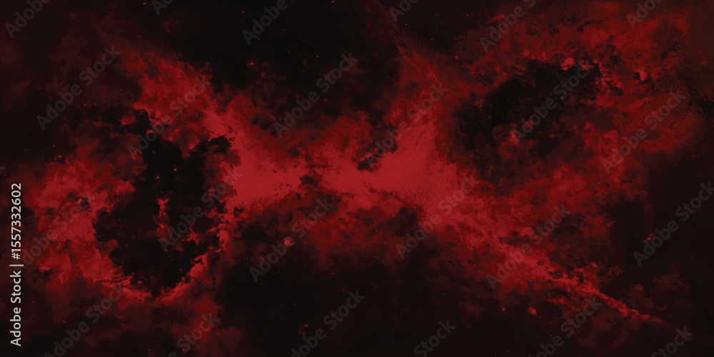 Poster abstract red and black texture background. red grunge horror background banner. abstract background 