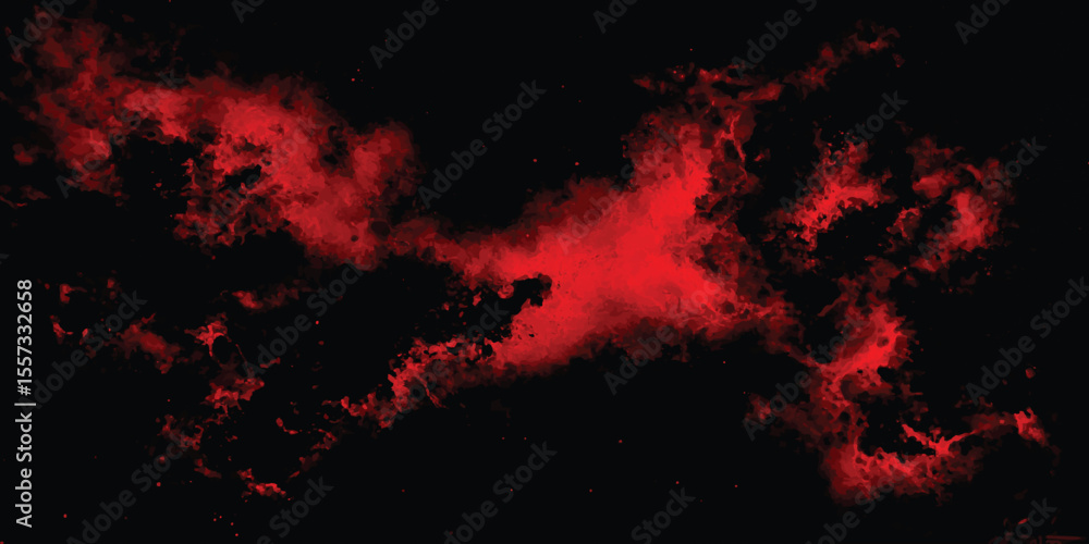 Poster abstract red and black texture background. red grunge horror background banner. abstract background 