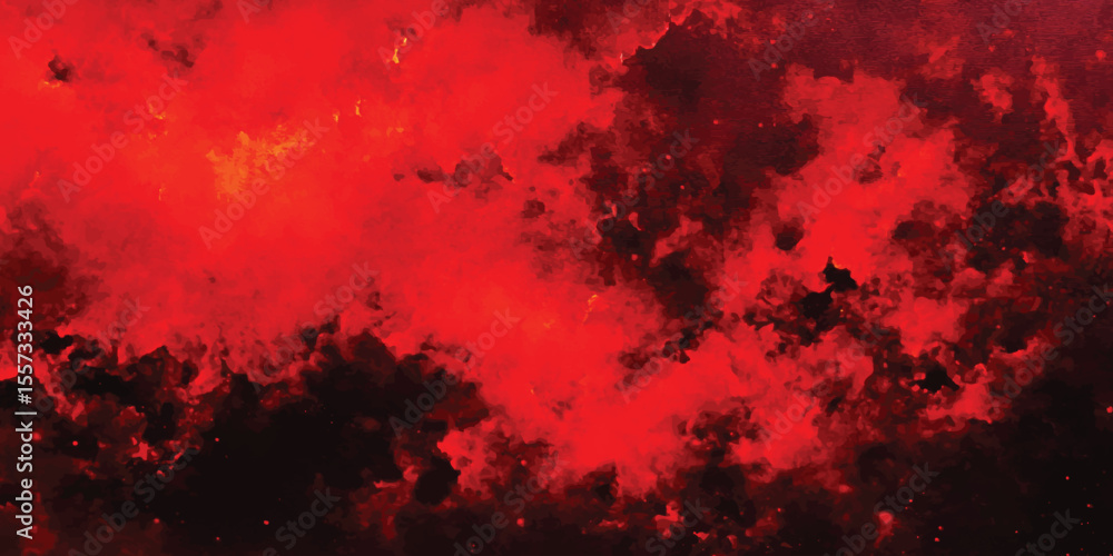 Poster abstract red and black texture background. red grunge horror background banner. abstract background 