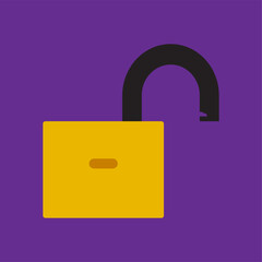 Lock item vector art, design, and illustration.