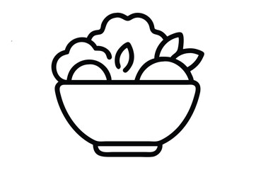 Vector illustration of isolated cups of tea and coffee with a flower, suitable for food and drink icon designs