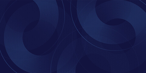 Abtstract background blue and navy gradation. circle effect style modern simple design texture art vector illustrations