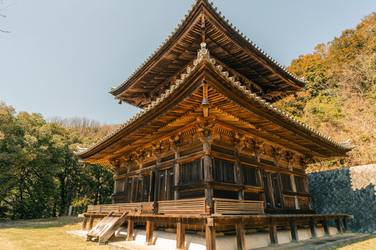 Kirihataji Temple, the 10th stop on the Shikoku Pilgrimage in Tokushima, Japan - may 2 2025