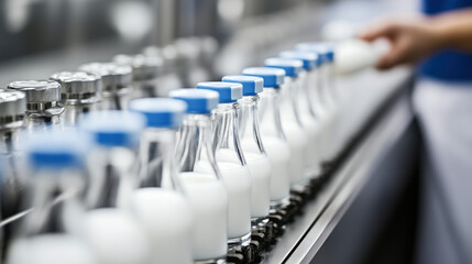 Milk Factory, Milk inventory sorted by batch and type, used for tracking dairy products and stock management.