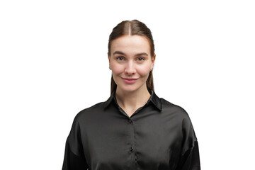 Showcasing a perfect blend of confidence and elegance, this monochrome outfit is complemented...