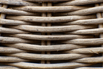 Woven Basket Texture – Close-Up