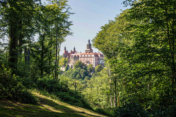 Fairytale Fortress Majestic Castle Landscape