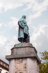 Monument to Joao Goncalves Zarco in Funchal, Madeira, Portugal