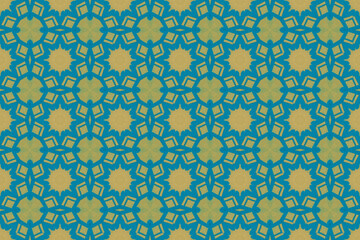 Seamless Visual Graphic Interior Fabric Perspective Fashion Wallpaper Textile Background Geometric Shape Luxury Art Design Texture Symmetric Endless Template Tile Decoration Digital Cloth Pattern.