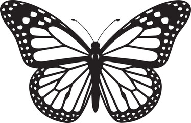 Butterfly Silhouette Art Illustration