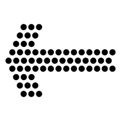 Left arrow illustration 