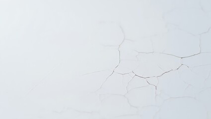 Obraz premium Photo of cracked white paint creates an abstract textured surface pattern
