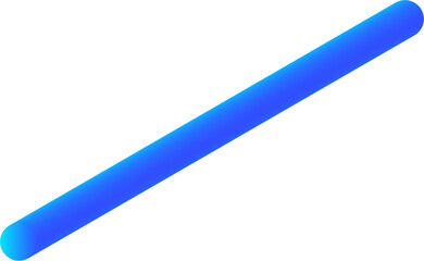 Abstract Shape of 3D Gradient Tube