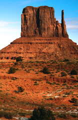 Winter Monument Valley Arizona USA Navajo Nation