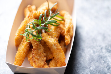 pan fried breaded chicken tenders