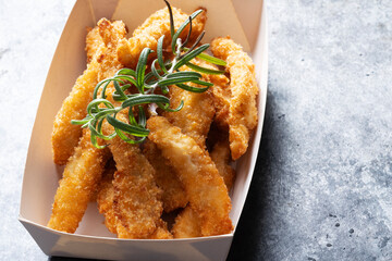 pan fried breaded chicken tenders