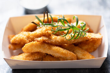 pan fried breaded chicken tenders