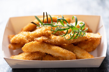 pan fried breaded chicken tenders