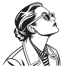 Retrowave Glasses Icon