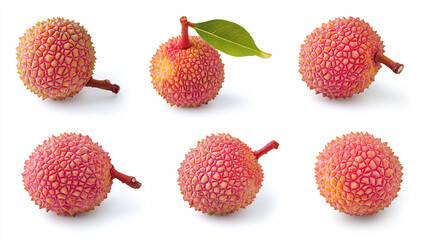 Collection of High-Resolution Lychee Fruit Photos Perfect for Food Blogs, Recipes, and Culinary Designs